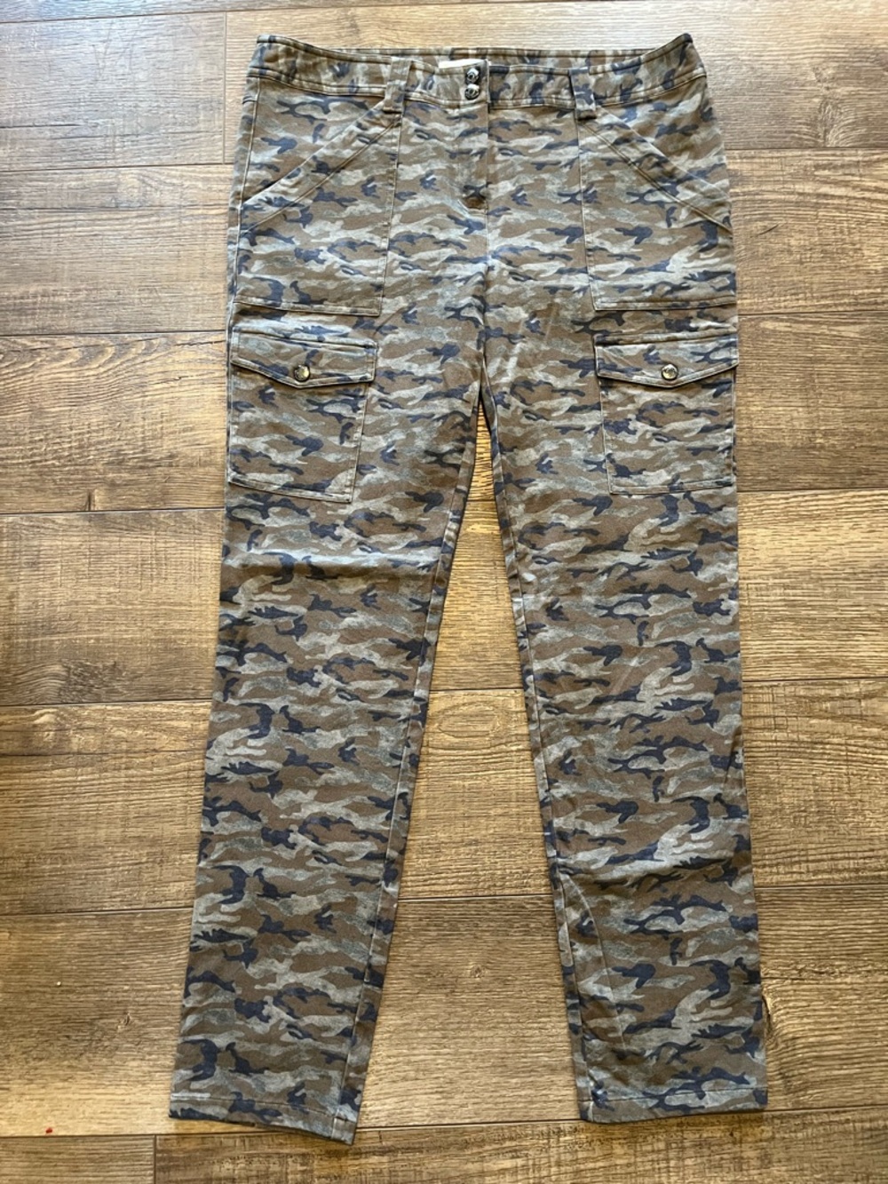 Anatomie‎ Karo Camo Stretch Cargo Pants Size Large